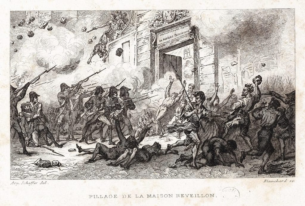 Affaire Réveillon 1789 : émeute populaire au Faubourg Saint-Antoine et prémices de la Révolution française.