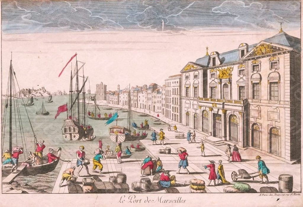 port de Marseille au XVIIIe siècle inventaires notariaux 1750-1760