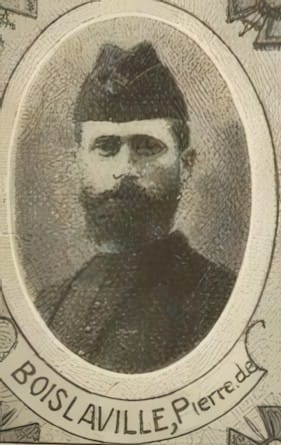 Portrait de BOISLAVILLE (de) Pierre, vicaire, directeur des œuvres diocésaines, prêtre soldat de la Première Guerre mondiale