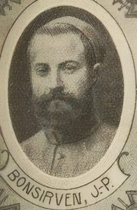 Portrait de BONSIRVEN Joseph-Paul, docteur en théologie, aumônier bénévole, prêtre soldat de la Première Guerre mondiale