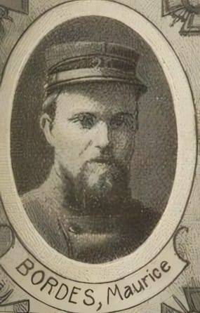 Portrait de BORDES Maurice, sous-diacre puis vicaire, prêtre soldat de la Première Guerre mondiale