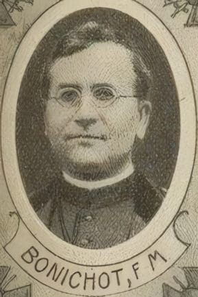 Portrait de BONICHOT François-Michel, prêtre oblat, prêtre soldat de la Première Guerre mondiale