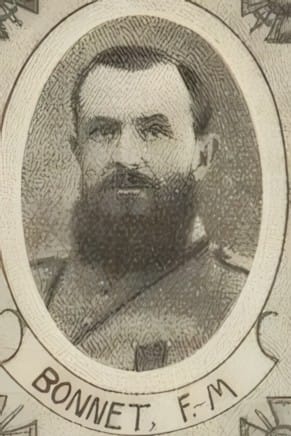 Portrait de BONNET François-Marie, prêtre, prêtre soldat de la Première Guerre mondiale