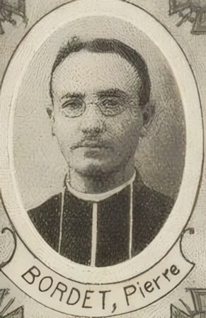 Portrait de BORDET Pierre, professeur au petit séminaire de Conflans, prêtre soldat de la Première Guerre mondiale