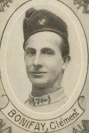 Portrait de BONIFAY Clément, diacre puis vicaire, prêtre soldat de la Première Guerre mondiale
