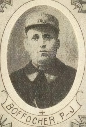 Portrait de BOFFOCHER Pierre-Joseph, vicaire, prêtre soldat de la Première Guerre mondiale
