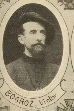 Portrait de BOGROS Victor, missionnaire diocésain, prêtre soldat de la Première Guerre mondiale