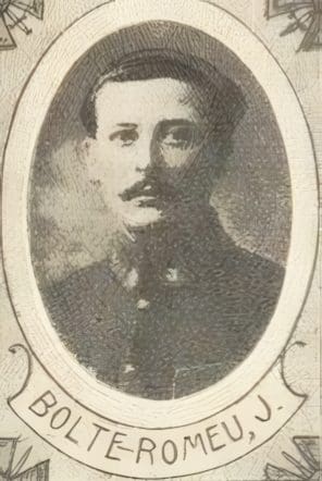 Portrait de BOLTE-ROMEU Joseph, séminariste, prêtre soldat de la Première Guerre mondiale
