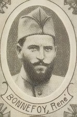 Portrait de BONNEFOY René, vicaire, prêtre soldat de la Première Guerre mondiale