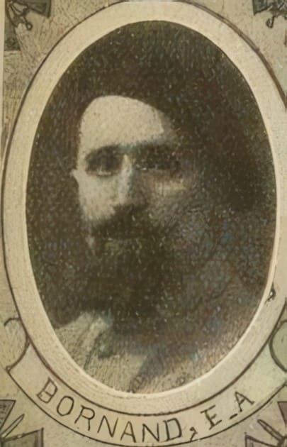 Portrait de BORNAND Émile-Auguste, scolastique, prêtre soldat de la Première Guerre mondiale