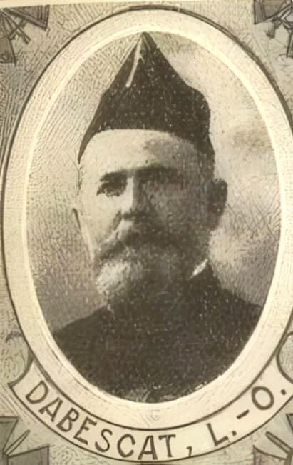Portrait de DABESCAT Louis Olivier, prêtre aumônier, prêtre soldat de la Première Guerre mondiale