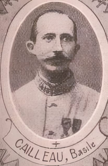 Portrait de CAILLEAU Basile, religieux trappiste — infirmier, prêtre soldat de la Première Guerre mondiale