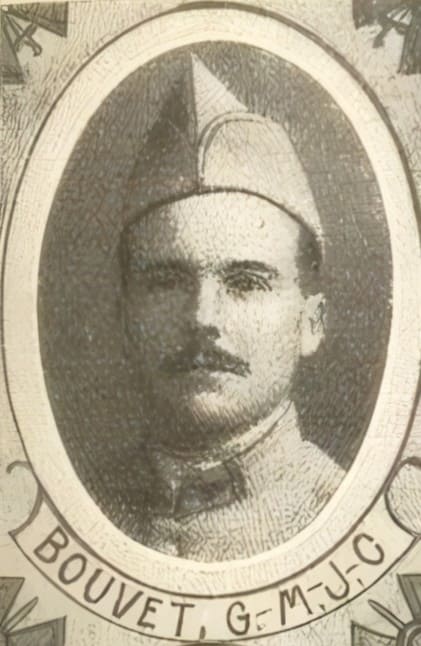 Portrait de BOUVET Georges-Marie-Jules-Charles, séminariste, prêtre soldat de la Première Guerre mondiale
