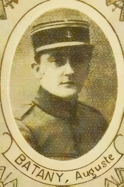 Portrait de BATANY Auguste, directeur d'école libre, prêtre soldat de la Première Guerre mondiale