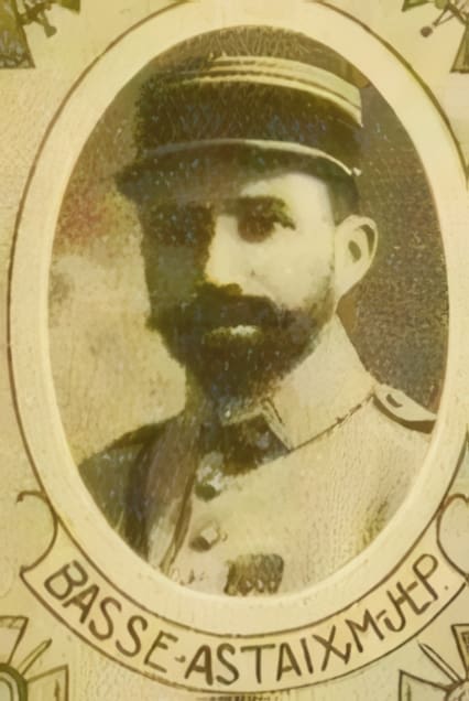 Portrait de BASSE-ASTAIX Marie-Joseph-Louis-Paul, étudiant capucin, prêtre soldat de la Première Guerre mondiale