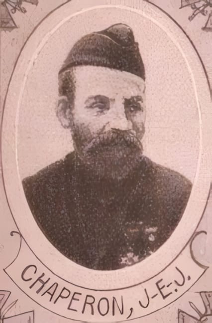 Portrait de CHAPERON Jules Eugène Joseph, curé, prêtre soldat de la Première Guerre mondiale