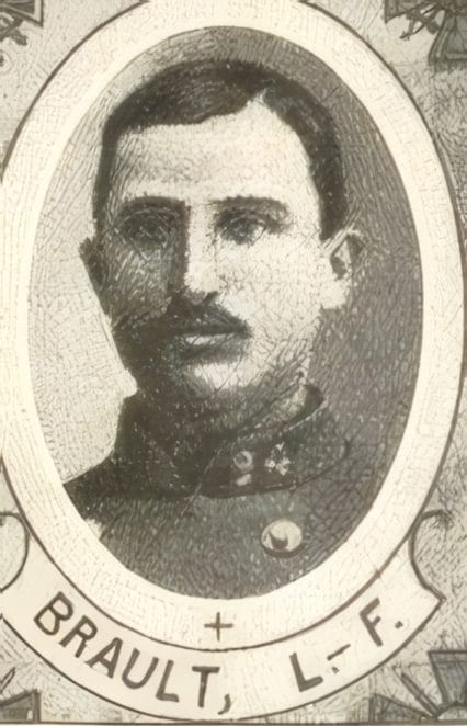 Portrait de BRAULT Louis-Félicien-René, séminariste, prêtre soldat de la Première Guerre mondiale