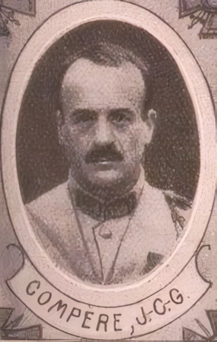 Portrait de COMPÈRE Joseph Charles Gaston, curé / Supérieur de missions, prêtre soldat de la Première Guerre mondiale