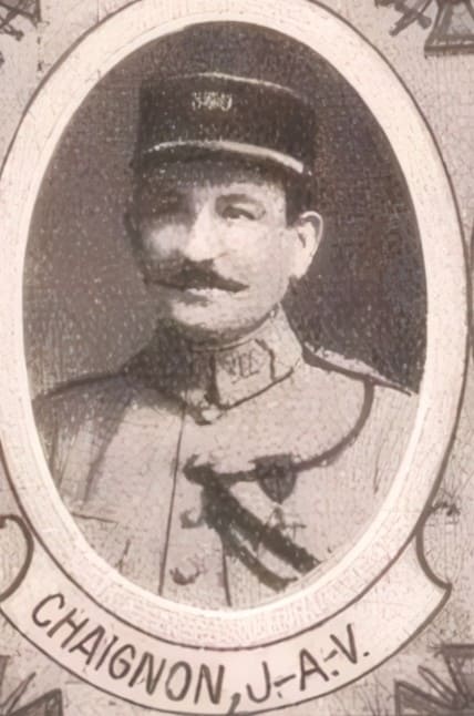 Portrait de CHAIGNON Albert Joseph Victor, clerc minoré, prêtre soldat de la Première Guerre mondiale
