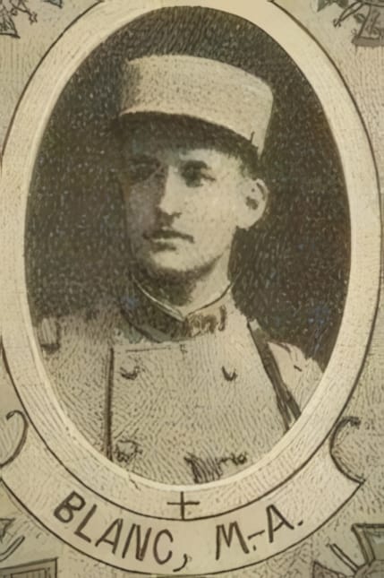 Portrait de BLANC Marcel-Antoine, séminariste, prêtre soldat de la Première Guerre mondiale