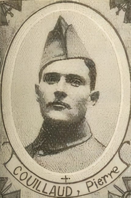 Portrait de COUILLAUD Pierre Marie Ignace, séminariste, prêtre soldat de la Première Guerre mondiale