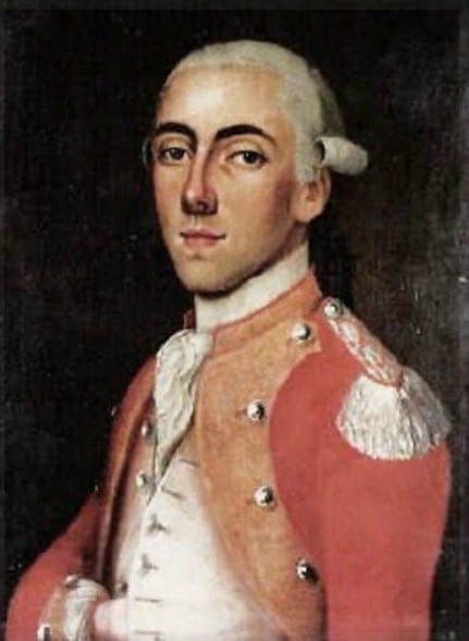 Portrait de Louis de Flue, officier suisse du régiment Salis-Samade, défenseur de la Bastille le 14 juillet 1789