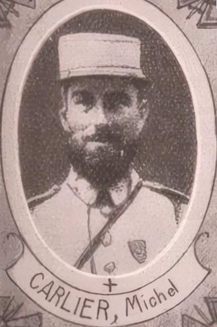 Portrait de CARLIER Michel, religieux de chœur, prêtre soldat de la Première Guerre mondiale