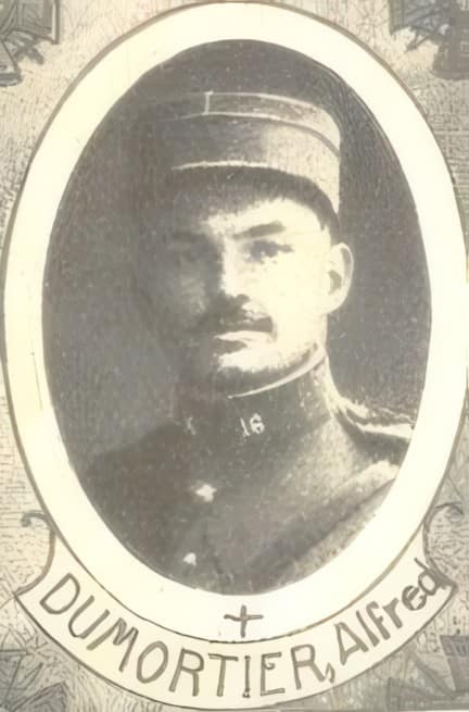 Portrait de DUMORTIER Alfred Henri, professeur, prêtre soldat de la Première Guerre mondiale