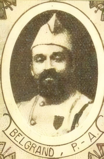 Portrait de BELGRAND Paul-André, professeur petit séminaire n.-d. de laghet, prêtre soldat de la Première Guerre mondiale