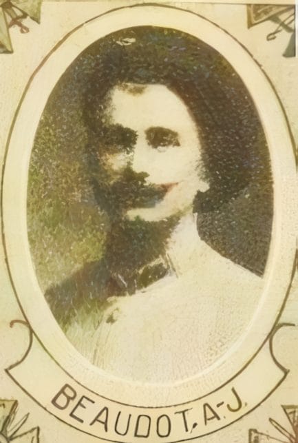 Portrait de BAUDOT Albert-Jacques, frère - professeur, prêtre soldat de la Première Guerre mondiale