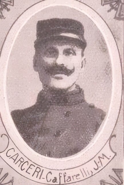 Portrait de CARCERI CAFARELLI Joseph Marie, curé, prêtre soldat de la Première Guerre mondiale