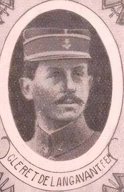 Portrait de CLÉRET LANGAVANT François Emile Marie, ecclésiastique mobilisé pendant la Première Guerre mondiale. Légion d'honneur.