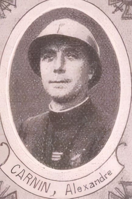 Portrait de CARNIN Alexandre, vicaire, prêtre soldat de la Première Guerre mondiale