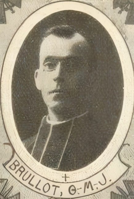 Portrait de BRULLOT Gustave-Marie-Joseph, vicaire à Coulommiers, prêtre soldat de la Première Guerre mondiale