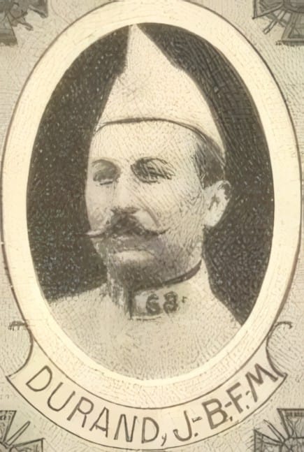 Portrait de DURAND Jean Baptiste François Marie, vicaire au Gavre, prêtre soldat de la Première Guerre mondiale
