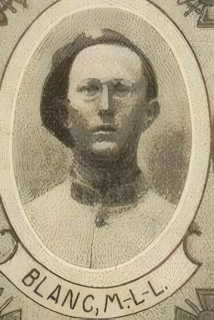 Portrait de BLANC Marcel-Louis-Léon, séminariste, prêtre soldat de la Première Guerre mondiale
