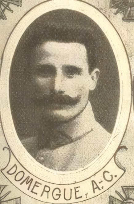 Portrait de DOMERGUE Alfred Célestin, vicaire, prêtre soldat de la Première Guerre mondiale