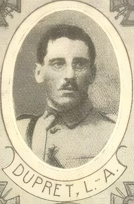 Portrait de DUPRET Louis Auguste, séminariste — sous-lieutenant, prêtre soldat de la Première Guerre mondiale