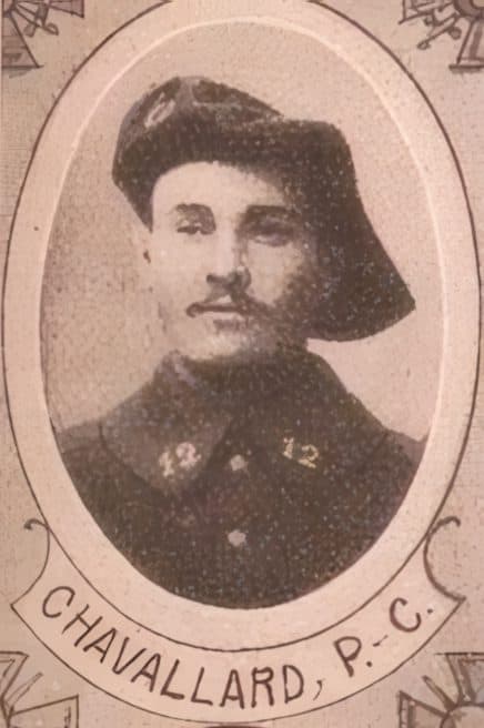 Portrait de CHAVALLARD Pierre Claudius, séminariste, prêtre soldat de la Première Guerre mondiale