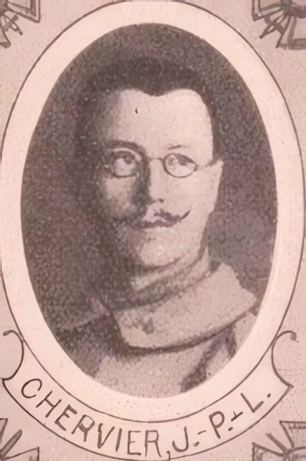 Portrait de CHERVIER Jean Paul Louis, prêtre, professeur, prêtre soldat de la Première Guerre mondiale