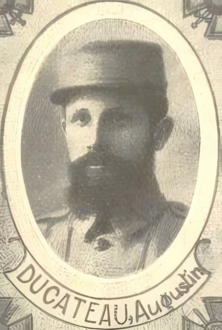 Portrait de DUCATEAU Augustin Paul Albéric Joseph, curé d'Aubigny-au-Bac, prêtre soldat de la Première Guerre mondiale