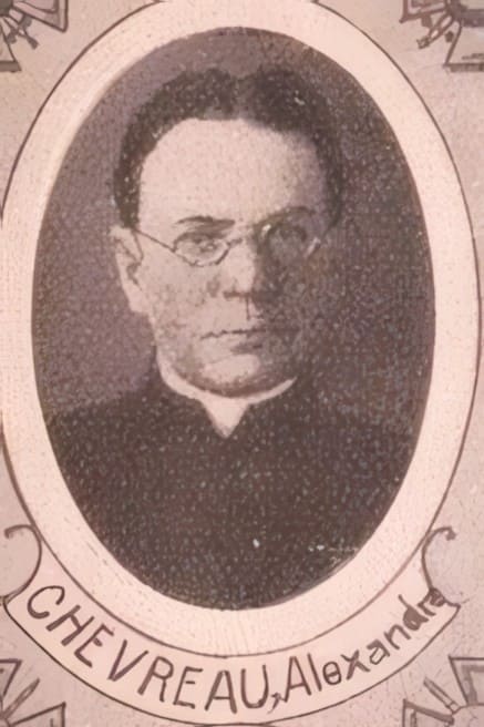 Portrait de CHEVREAU Alexandre, curé, docteur en médecine, prêtre soldat de la Première Guerre mondiale