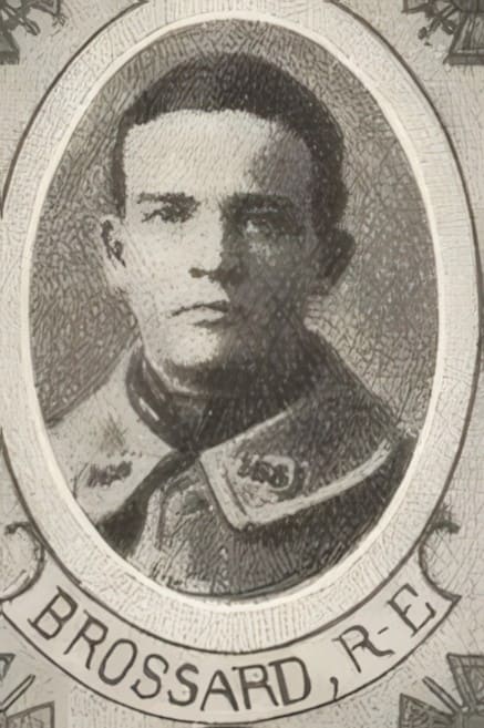 Portrait de BROSSARD Roland-Étienne, séminariste, prêtre soldat de la Première Guerre mondiale