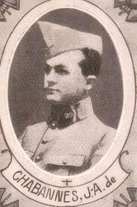 Portrait de CHABANNES Jean Amédée de, oblat, prêtre soldat de la Première Guerre mondiale