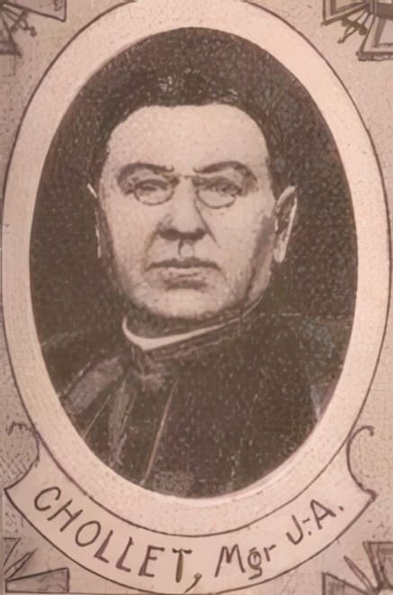 Portrait de CHOLLET Jean Arthur, archevêque de Cambrai, prêtre soldat de la Première Guerre mondiale