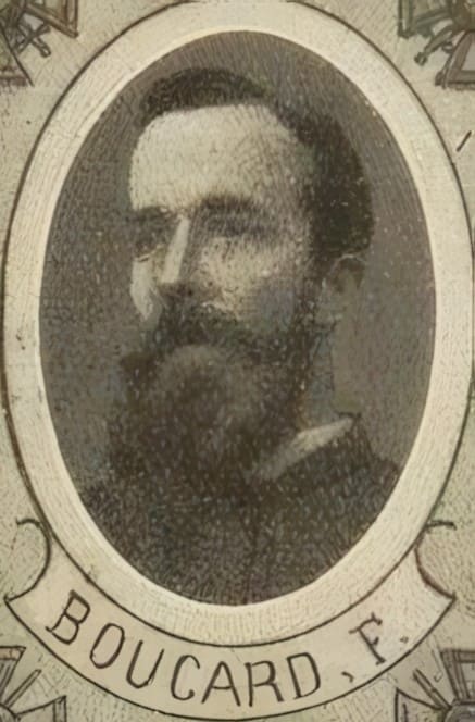 Portrait de BOUCARD Fernand, vicaire, brancardier-aumônier, prêtre soldat de la Première Guerre mondiale