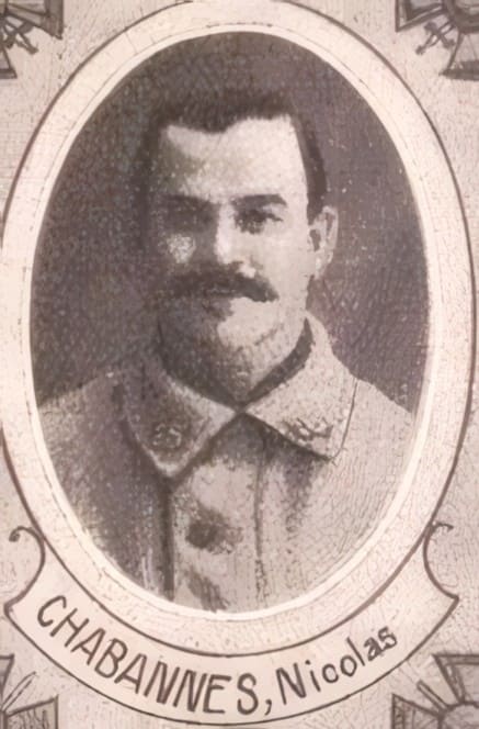 Portrait de CHABANNES Nicolas, vicaire / Curé, prêtre soldat de la Première Guerre mondiale