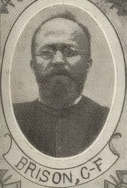 Portrait de BRISON Célestin-François, curé de Thorens puis de Vacheresse, prêtre soldat de la Première Guerre mondiale