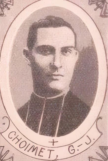 Portrait de CHOIMET Gabriel Joseph, maître de chapelle et répétiteur, prêtre soldat de la Première Guerre mondiale