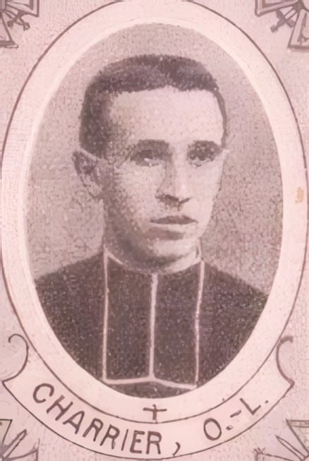 Portrait de CHARRIER Olivier Léon, licencié ès lettres / Professeur, prêtre soldat de la Première Guerre mondiale